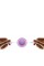Кабель Baseus Bright Mirror 2 Series Retractable 3-in-1 Fast Charging  Data Cable Type-C to M+L+C 100W 1.1m Purple (CAMJ010205)
