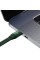 Кабель Baseus Bright Mirror 2 Series Retractable 3-in-1 Fast Charging  Data Cable Type-C to M+L+C 100W 1.1m Green (CAMJ010206)