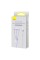Кабель Baseus Flash Series Ⅱ One-for-three Fast Charging Data Cable USB to M+L+C 100W 1.2m Purple (CASS030005)