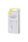Кабель Baseus Flash Series Ⅱ Two-for-three Charging Cable U+C to M+L+C 100W 1.2m Purple (CASS030105)