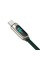 Кабель Baseus Display Fast Charging Data Cable USB to Type-C 66W 1m Green (CASX020006)
