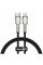 Кабель Baseus Cafule Series Metal Data Cable Type-C to iP PD 20W 0.25m Black (CATLJK-01)