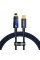 Кабель Baseus Explorer Series Auto Power-Off Fast Charging Data Cable Type-C to IP 20W 2m Blue (CATS000103)