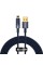 Кабель Baseus Explorer Series Auto Power-Off Fast Charging Data Cable USB to IP 2.4A 1m Blue (CATS000403)