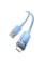 Кабель Baseus Explorer Series Fast Charging Cable with Smart Temperature Control USB to iP 2.4A 1m Blue (CATS010003)