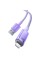 Кабель Baseus Explorer Series Fast Charging Cable with Smart Temperature Control USB to iP 2.4A 1m Purple (CATS010005)