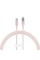 Кабель Baseus Explorer Series Fast Charging Cable with Smart Temperature Control Type-C to iP 20W 1m Pink (CATS010204)