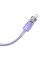 Кабель Baseus Explorer Series Fast Charging Cable with Smart Temperature Control Type-C to iP 20W 1m Purple (CATS010205)