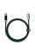 Кабель Baseus Display Fast Charging Data Cable Type-C to Type-C 100W 1m Green (CATSK-B06)