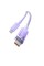 Кабель Baseus Explorer Series Fast Charging Cable with Smart Temperature Control USB-C to USB-C 100W 1m Nebula Purple (P10319703511-00)