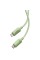Кабель Baseus Habitat Series Fast Charging Cable Type-C to Type-C 100W 1m Natural Green (P10360202631-00)