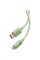 Кабель Baseus Habitat Series Fast Charging Cable USB to Type-C 100W 2m Natural Green (P10360203631-01)