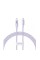 Кабель Baseus Gem Fast-Charging Data Cable USB-C to iP 20W 1m Nebula Purple (P10373001511-00)