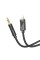 Аудiокабель HOCO UPA30 Friend digital audio conversion cable iP Black (6942007625494)