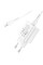 Мережевий зарядний пристрій HOCO N22 Jetta PD25W charger set (Type-C to iP)(EU) White (6931474760074)