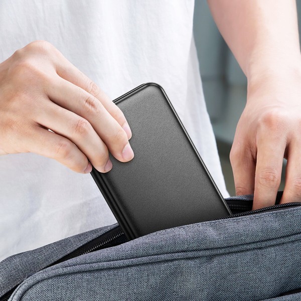 Бездротовий зарядний пристрій HOCO CQ13 Triumph 3-in-1 travel folding wireless fast charger Black (6942007635509)