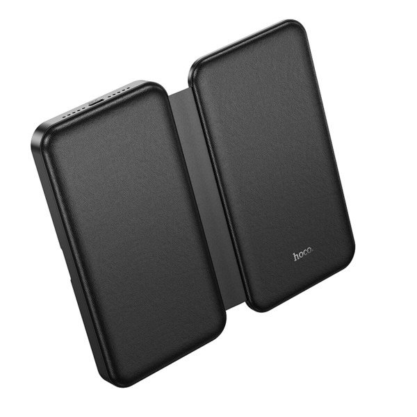 Бездротовий зарядний пристрій HOCO CQ13 Triumph 3-in-1 travel folding wireless fast charger Black (6942007635509)