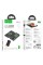 Бездротовий зарядний пристрій HOCO CQ13 Triumph 3-in-1 travel folding wireless fast charger Black (6942007635509)