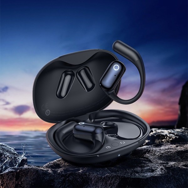 Бездротові навушники HOCO EA6 Melody open true wireless BT headset Black (6942007634151)