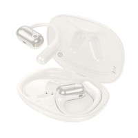 Бездротові навушники HOCO EA6 Melody open true wireless BT headset Milky White (6942007634168)
