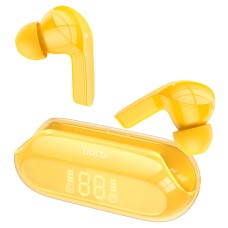 Бездротові навушники HOCO EW39 Bright true wireless ENC BT headset Yellow (6931474794628)
