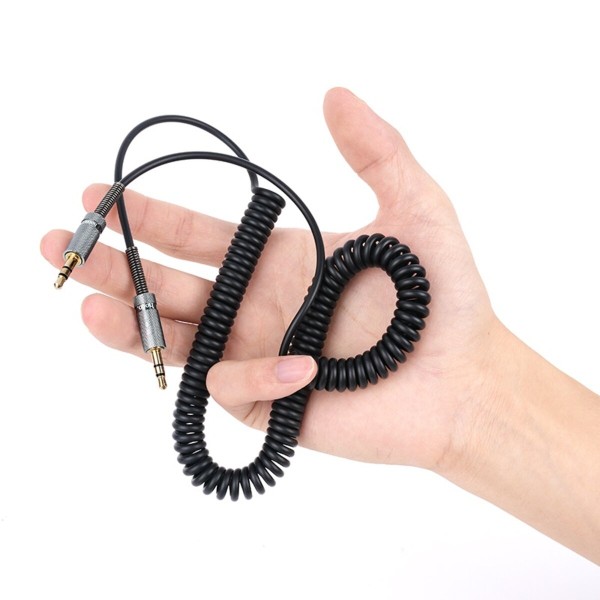 Аудiокабель HOCO UPA31 Cindy spring audio cable AUX Black (6942007631235)