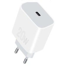 Мережевий зарядний пристрій WUW-C176 20W PD USB-C  white (WUW-C176)