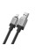 Кабель Baseus CoolPlay Series Fast Charging Cable USB to iP 2.4A 1m Black (CAKW000401)