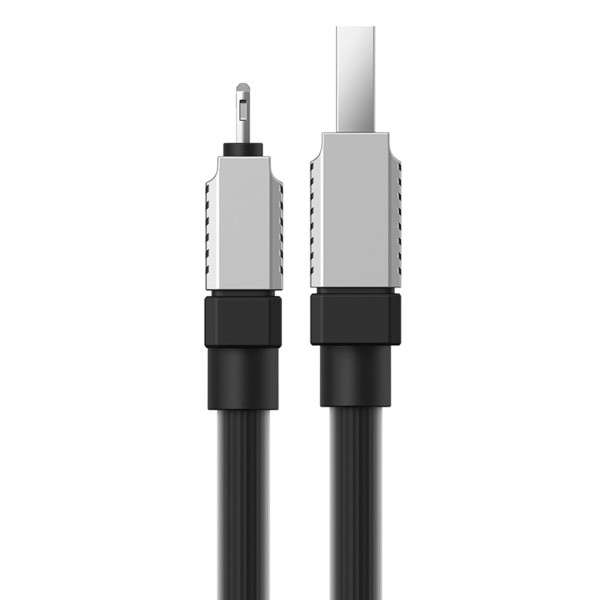 Кабель Baseus CoolPlay Series Fast Charging Cable USB to iP 2.4A 1m Black (CAKW000401)