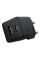 Мережевий зарядник пристрій Baseus Palm Fast Charger C+U 30W EU Cluster Black (with Baseus Mini White Cable USB-C to USB-C 60W (20V/3A) 1m) (P1011160A113-01)