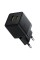 Мережевий зарядник пристрій Baseus Palm Fast Charger C+U 30W EU Cluster Black (with Baseus Mini White Cable USB-C to USB-C 60W (20V/3A) 1m) (P1011160A113-01)