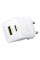 Мережевий зарядник пристрій Baseus Palm Fast Charger C+U 30W EU Moon White (with Baseus Mini White Cable USB-C to USB-C 60W (20V/3A) 1m Moon White) (P1011160A213-01)