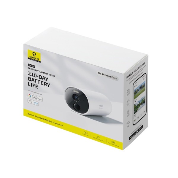 IP-камера відеоспостереження Baseus Security B1 Outdoor Camera 2K White (S0SV002130)