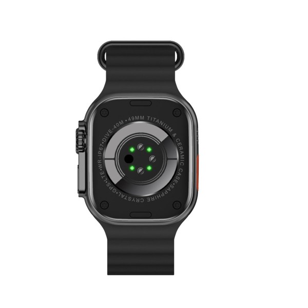 Смарт-годинник W&O X10 Ultra 3 IP67 Black (WOX10U3BL)