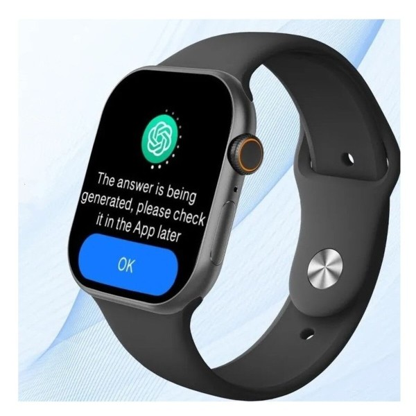 Смарт-годинник W&O X10 Amoled+IP67 Black (WOX10BL)