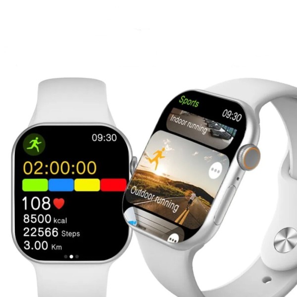 Смарт-годинник W&O X10 Amoled+IP67 Silver (WOX10SI)