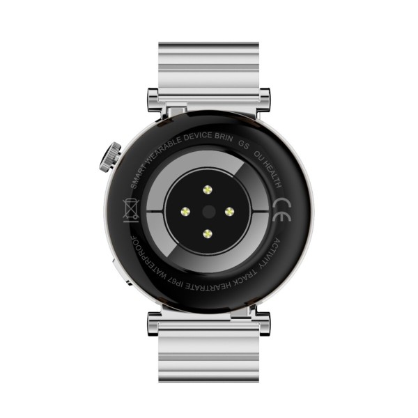 Смарт-годинник W&O X6 Pro Plus Amoled+IP67 Silver (WOX6PSI)