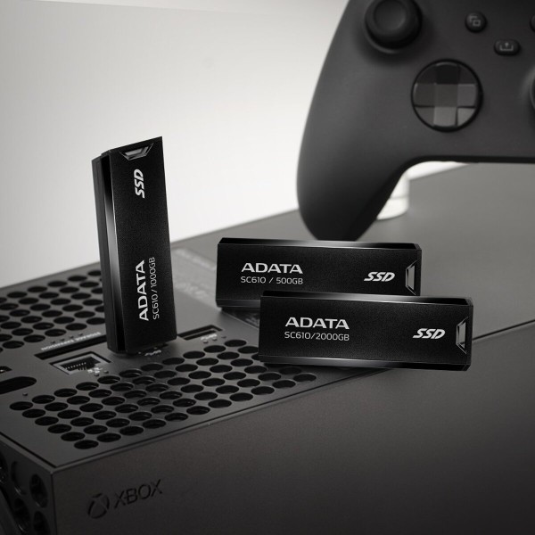 Портативний SSD ADATA SC610 2TB USB 3.2 550/500Mb/s Black (SC610-2000G-CBK/RD)