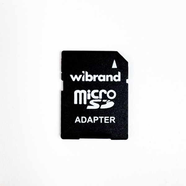 Карта пам'яті microSDXC (UHS-1) Wibrand 128Gb class 10 (adapter SD) (WICDHU1/128GB-A)