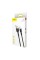 Кабель Baseus Cafule Cable USB For Lightning 2.4A 1m Gold+Black (CALKLF-BV1)