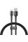 Кабель Baseus halo data cable USB For Micro 3A 1m Black (CAMGH-B01)