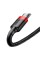 Кабель Baseus Cafule Cable USB For Micro 2.4A 1m Red+Black (CAMKLF-B91)