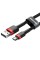 Кабель Baseus Cafule Cable USB For Micro 2.4A 1m Red+Black (CAMKLF-B91)