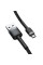 Кабель Baseus Cafule Cable USB For Micro 2.4A 1m Gray+Black (CAMKLF-BG1)