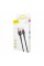 Кабель Baseus Cafule Cable USB For Type-C 3A 1m Red+Black (CATKLF-B91)