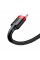 Кабель Baseus Cafule Cable USB For Type-C 3A 1m Red+Black (CATKLF-B91)