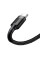 Кабель Baseus Cafule Cable USB For Type-C 3A 1m Gray+Black (CATKLF-BG1)