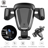 Автотримач для телефона Baseus Gravity Car Mount Black (SUYL-01)