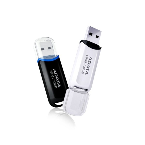 Флеш-накопичувач A-DATA USB 2.0 C906 32Gb Black (AC906-32G-RBK)