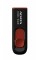 Флеш-накопичувач A-DATA USB 2.0 C008 64Gb Black/Red (AC008-64G-RKD)
